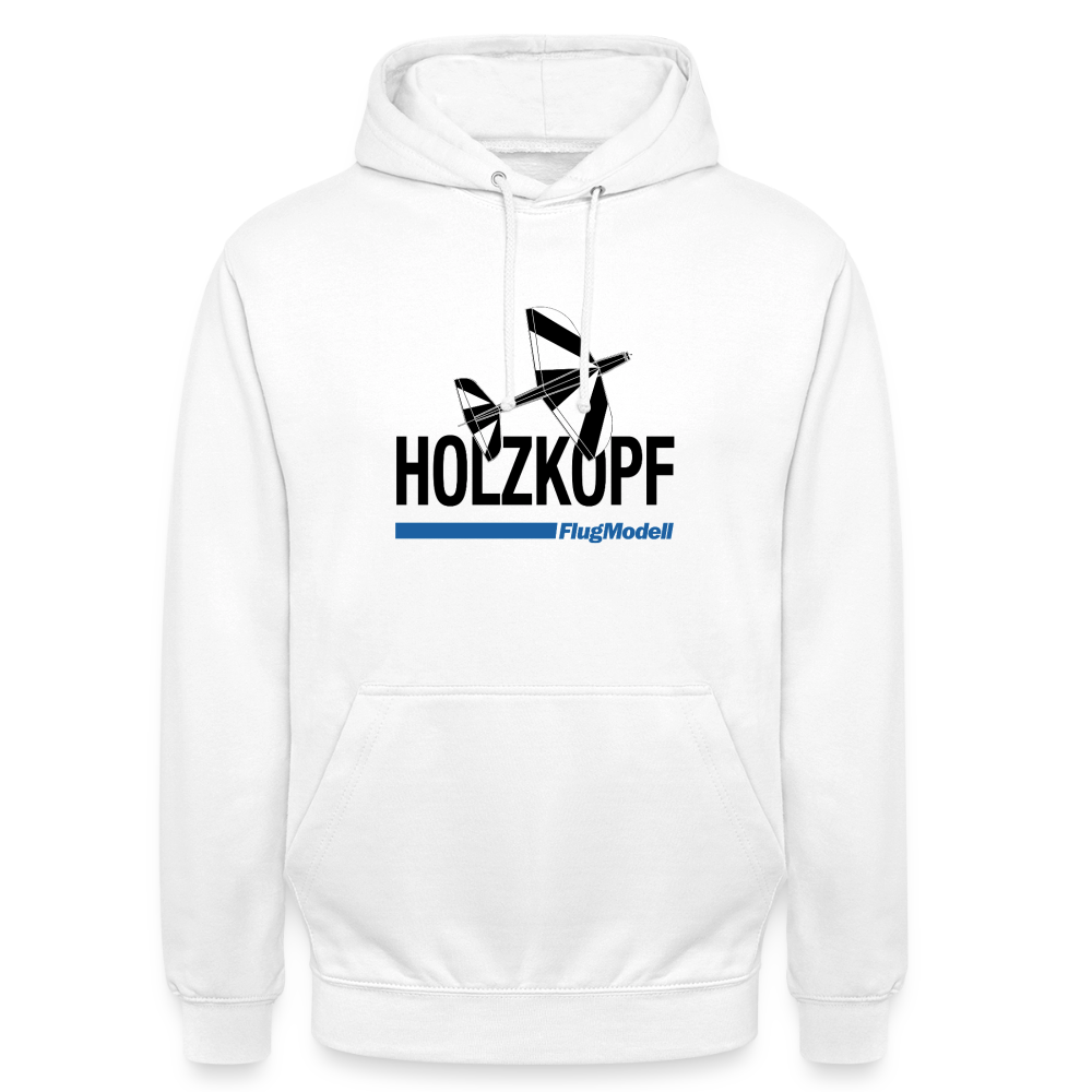 Hoodie Holzkopf hell - Weiß