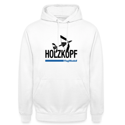 Hoodie Holzkopf hell - Weiß
