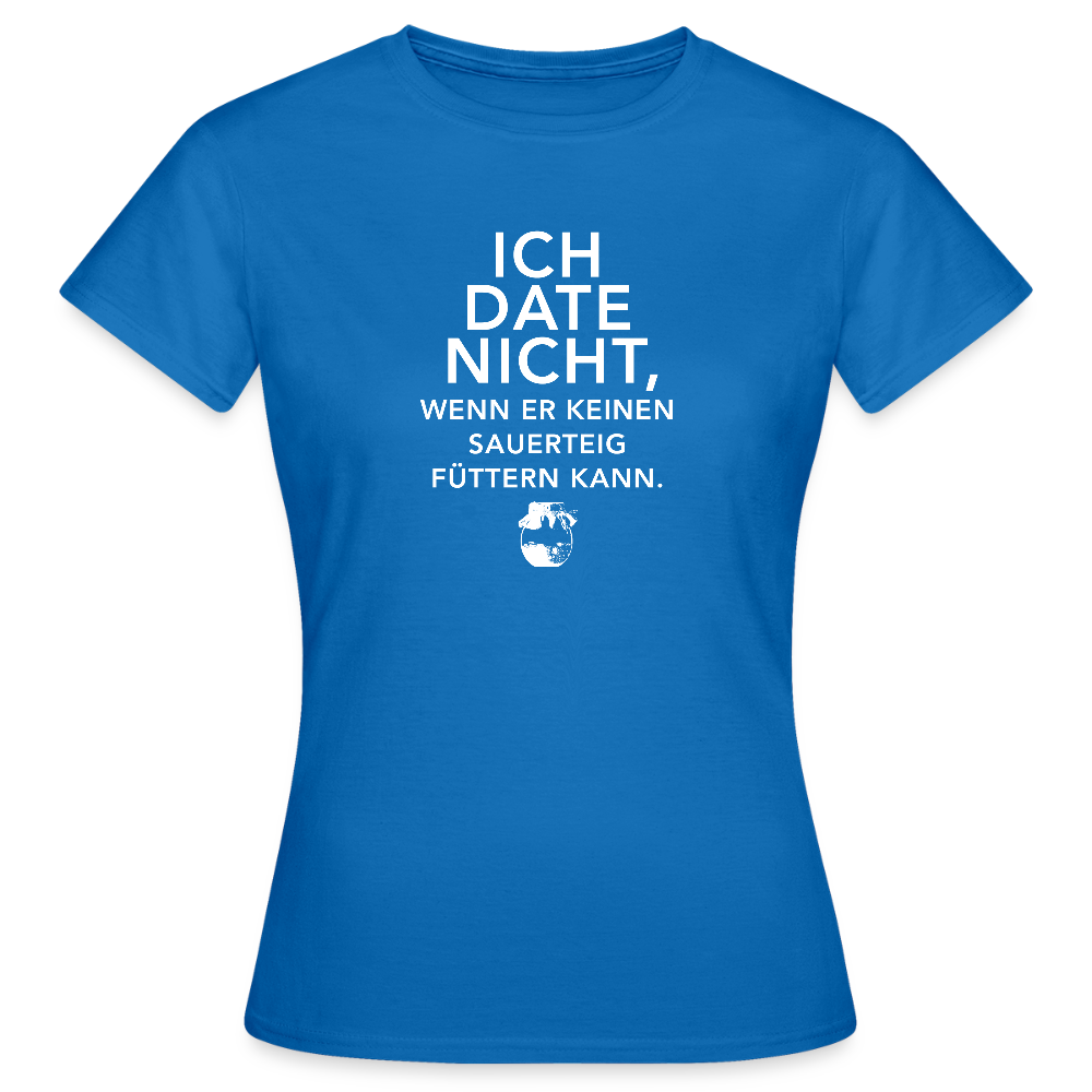 BROTShirt No Date dunkel - Royalblau
