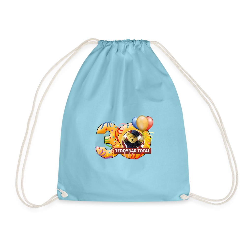 Beutel 30 Jahre TEDDYBÄR TOTAL - Aqua
