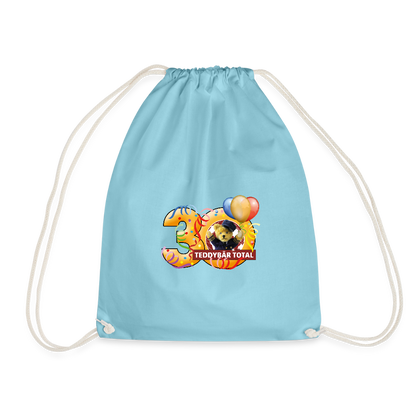 Beutel 30 Jahre TEDDYBÄR TOTAL - Aqua