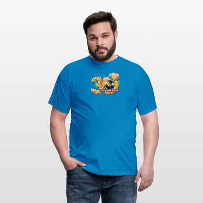 Unisex-T-Shirt 30 Jahre TEDDYBÄR TOTAL groß - Royalblau