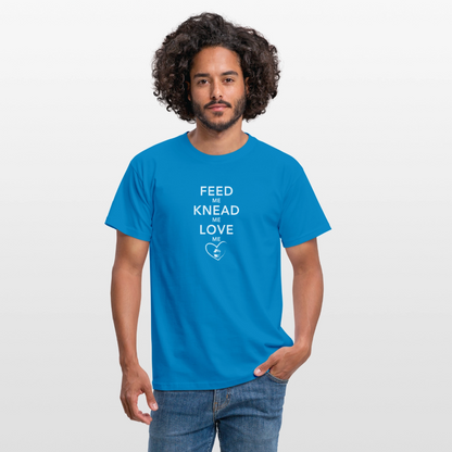 BROTShirt Feed me dunkel - Royalblau