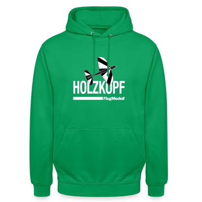 Hoodie Holzkopf dunkel - Kelly Green