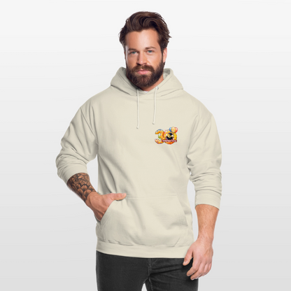 Unisex-Hoodie 30 Jahre TEDDYBÄR TOTAL klein - Vanille-Milchshake