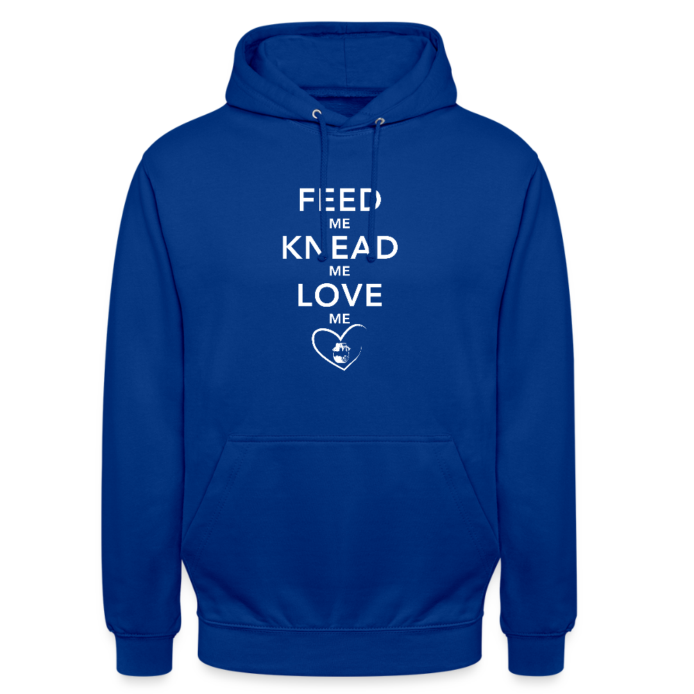 BROTHoodie Feed me dunkel - Royalblau