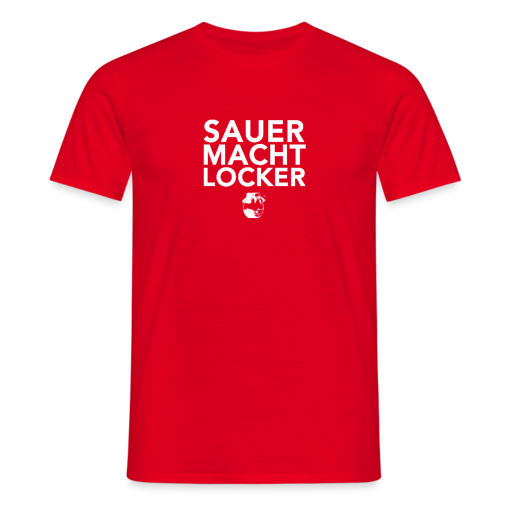 BROTShirt Sauer macht locker dunkel - Rot