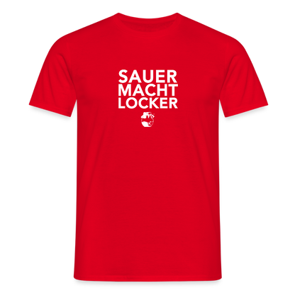 BROTShirt Sauer macht locker dunkel - Rot