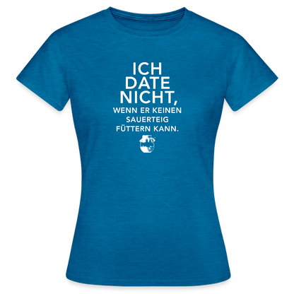 BROTShirt No Date dunkel - Antikblaues Saphir meliert