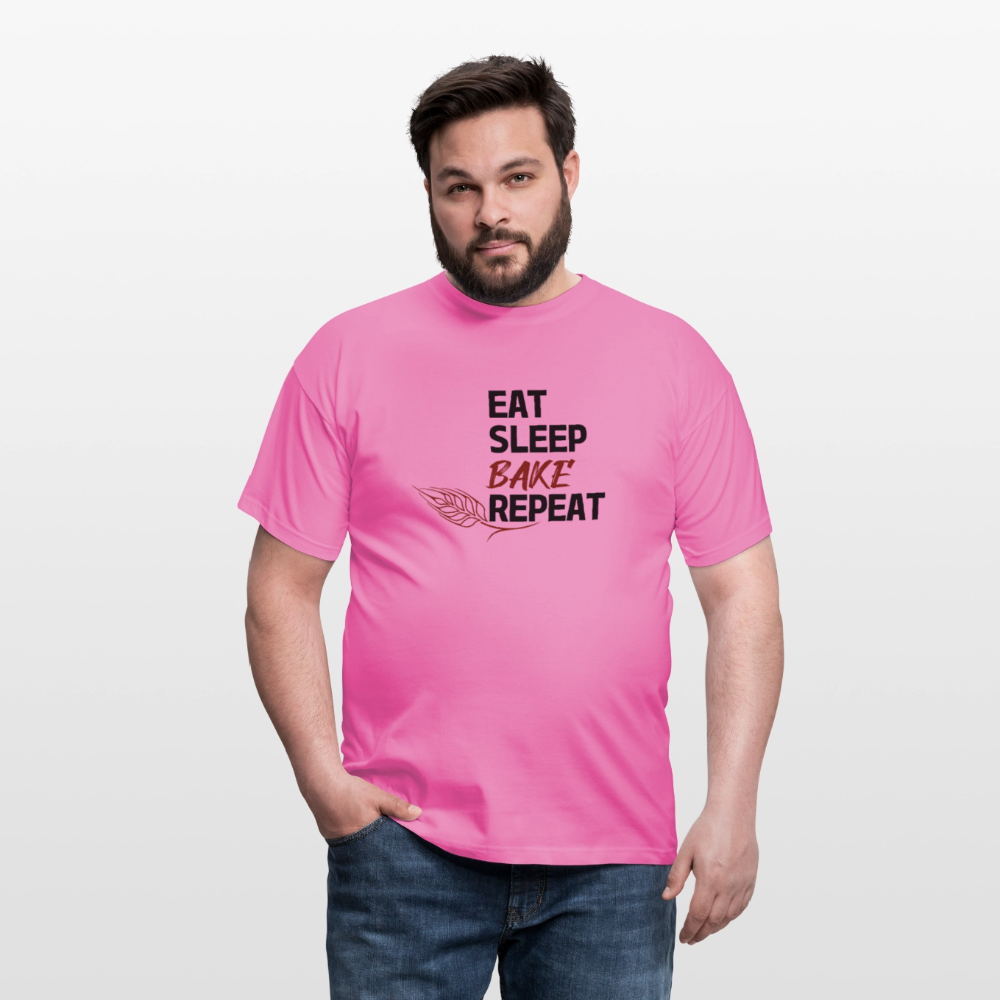 BROTShirt Eat-Sleep-Bake-Repeat Ähre - Pink