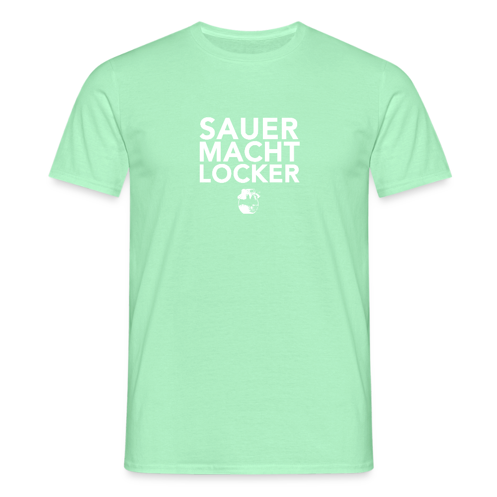 BROTShirt Sauer macht locker dunkel - Mintgrün
