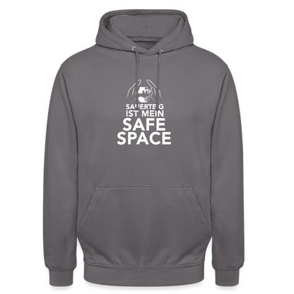 BROTHoodie Safe Space dunkel - Mittelgrau
