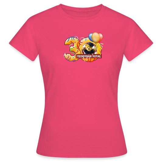 Frauen-T-Shirt 30 Jahre TEDDYBÄR TOTAL groß - Azalea