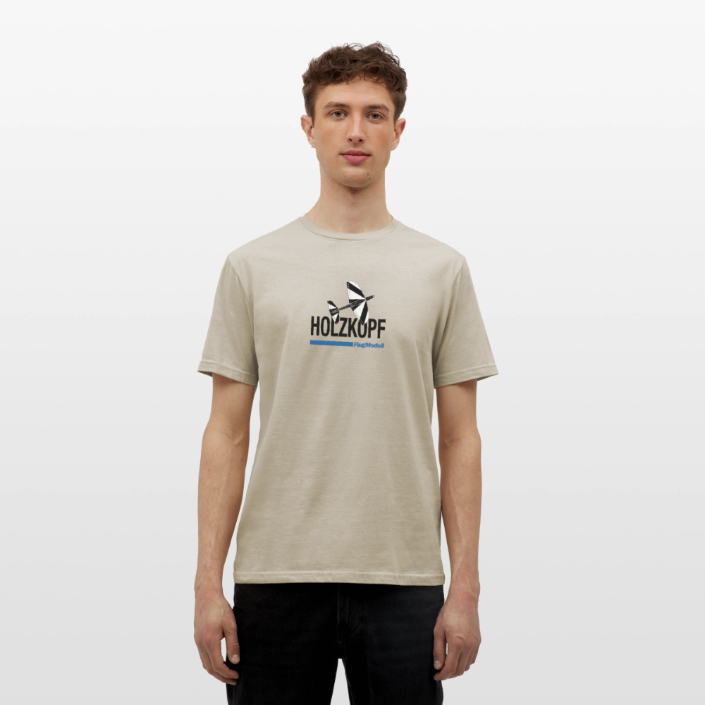 T-Shirt Holzkopf hell - Sandbeige