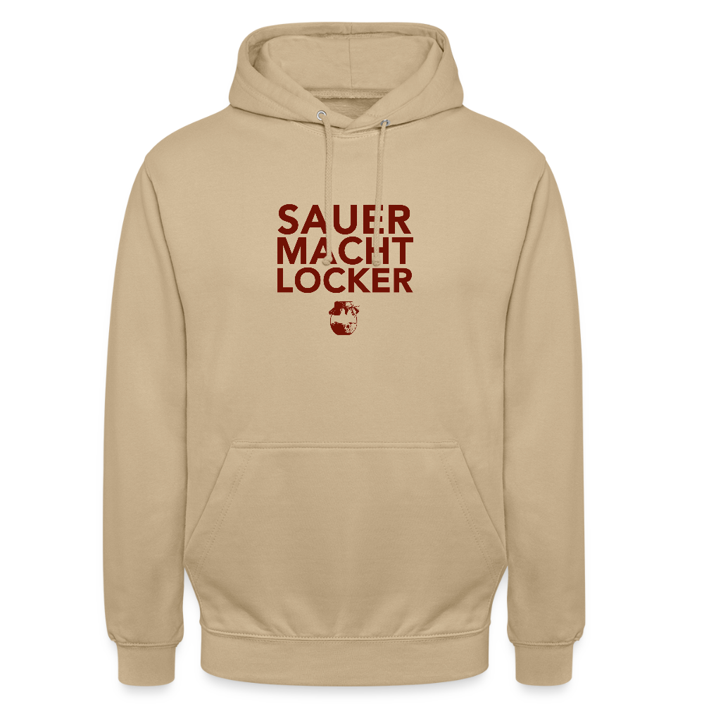 BROTHoodie Sauer macht locker hell - Beige
