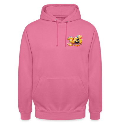 Unisex-Hoodie 30 Jahre TEDDYBÄR TOTAL klein - Pink