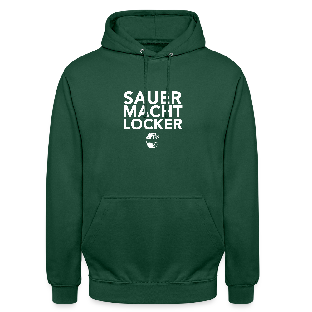 BROTHoodie Sauer macht locker dunkel - Flaschengrün
