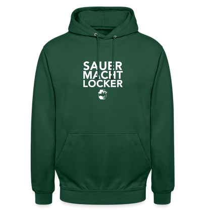 BROTHoodie Sauer macht locker dunkel - Flaschengrün