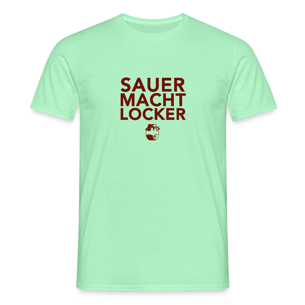 BROTShirt Sauer macht locker hell - Mintgrün