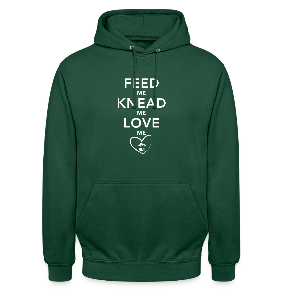 BROTHoodie Feed me dunkel - Flaschengrün