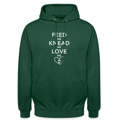 BROTHoodie Feed me dunkel - Flaschengrün