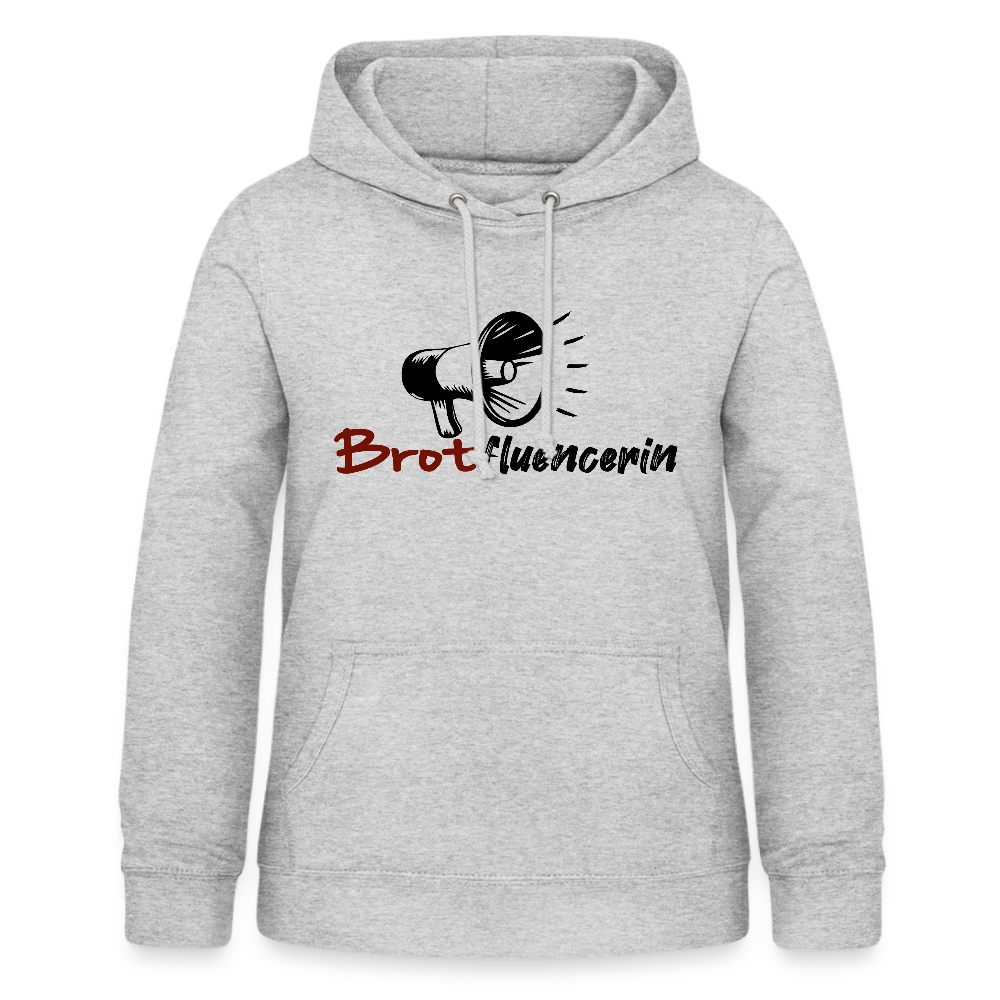 BROTHoodie BROTFluencerin - Hellgrau meliert