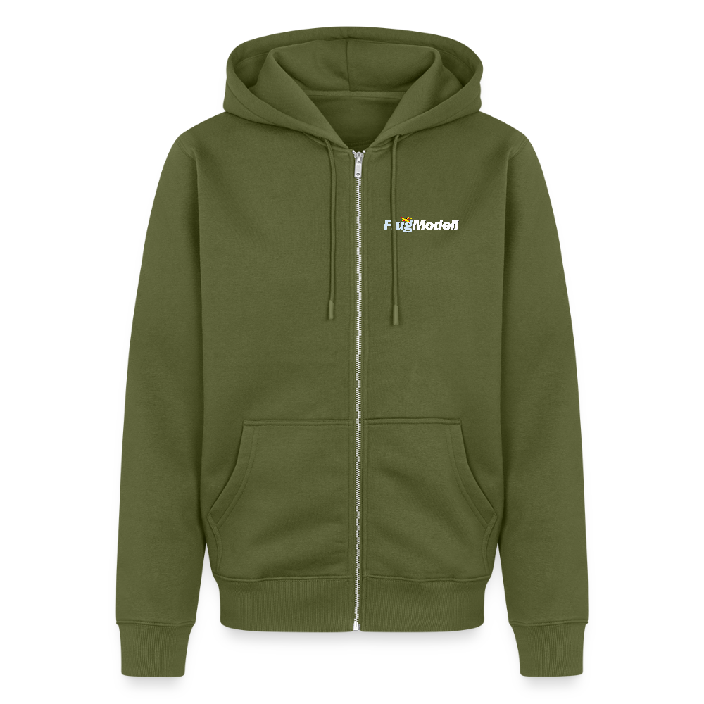 Hoodiejacke FlugModell dunkel - Khaki