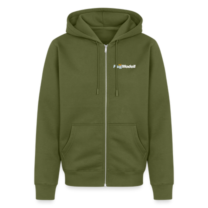 Hoodiejacke FlugModell dunkel - Khaki