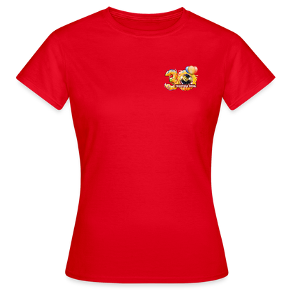 Frauen-T-Shirt 30 Jahre TEDDYBÄR TOTAL klein - Rot