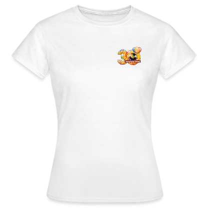 Frauen-T-Shirt 30 Jahre TEDDYBÄR TOTAL klein - Weiß
