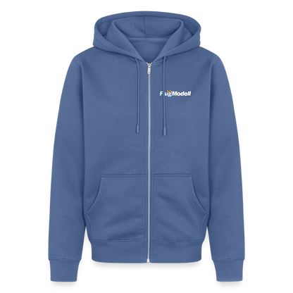 Hoodiejacke FlugModell dunkel - Taubenblau