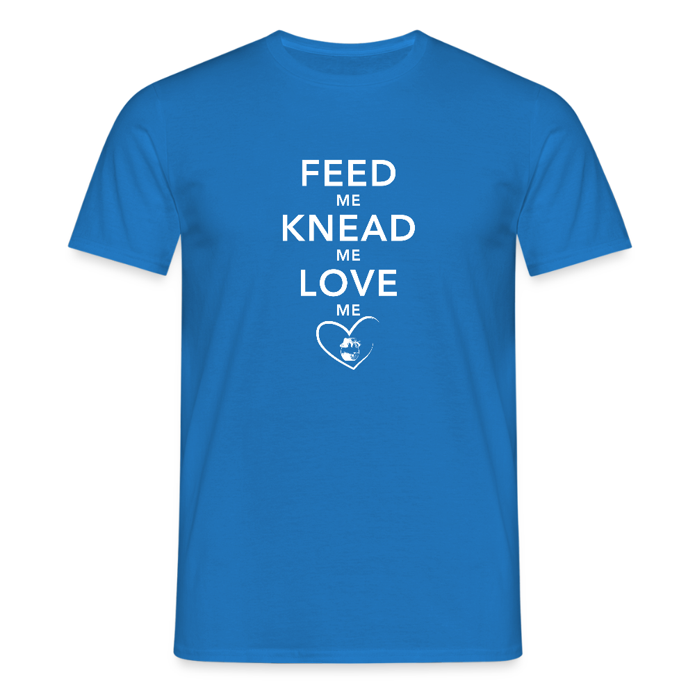 BROTShirt Feed me dunkel - Royalblau