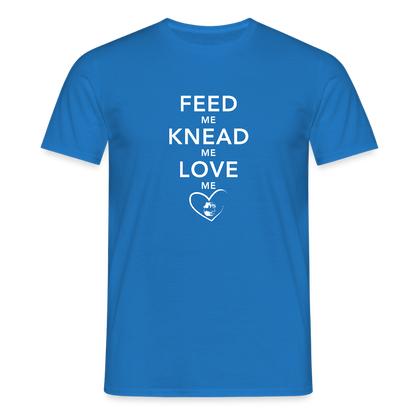 BROTShirt Feed me dunkel - Royalblau