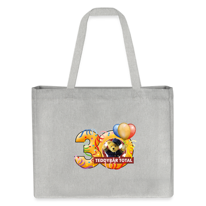 Shopping-Bag 30 Jahre TEDDYBÄR TOTAL - Grau meliert
