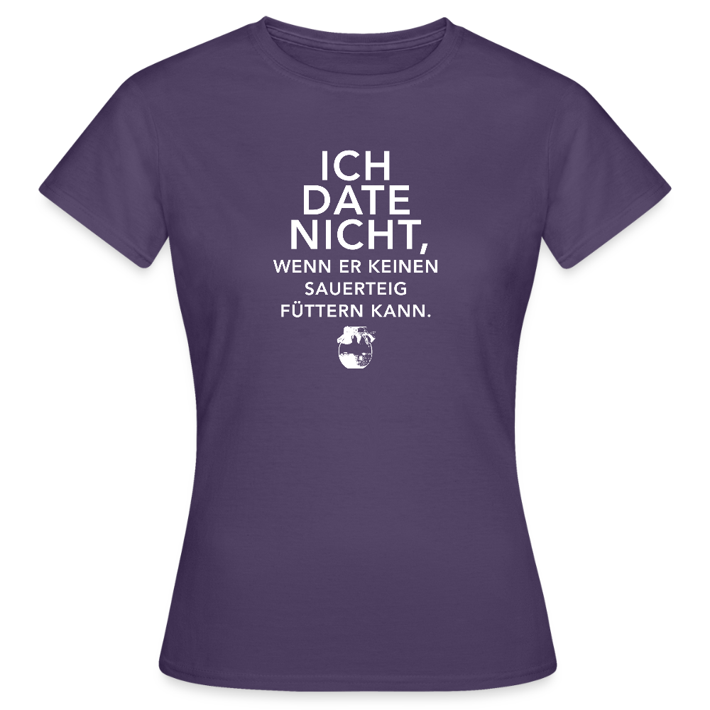 BROTShirt No Date dunkel - Dunkellila