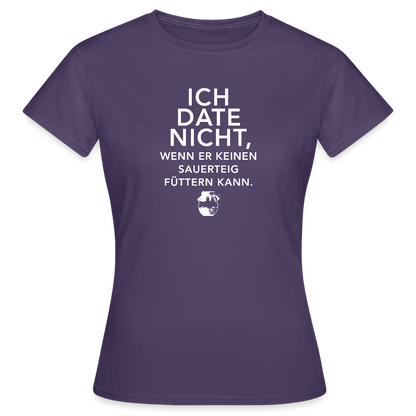 BROTShirt No Date dunkel - Dunkellila