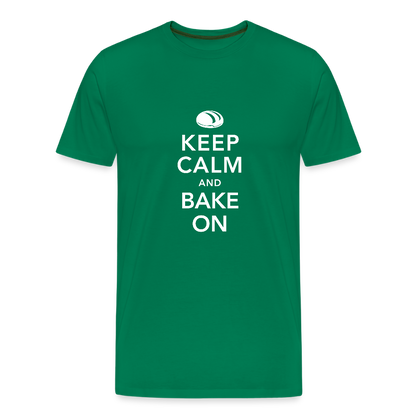 BROTShirt Männer Keep Calm dunkel - Kelly Green
