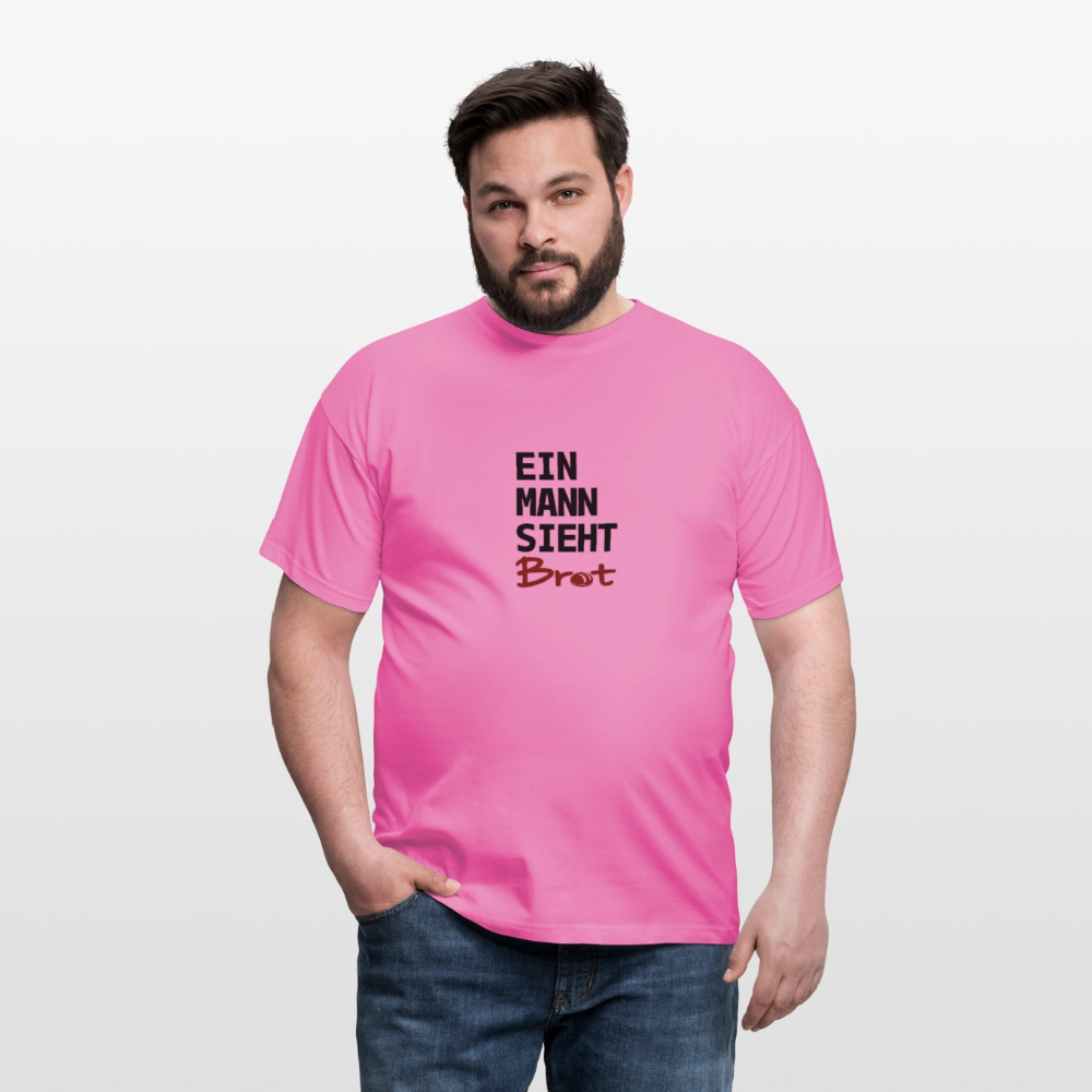 BROTShirt Ein Mann sieht BROT - Pink