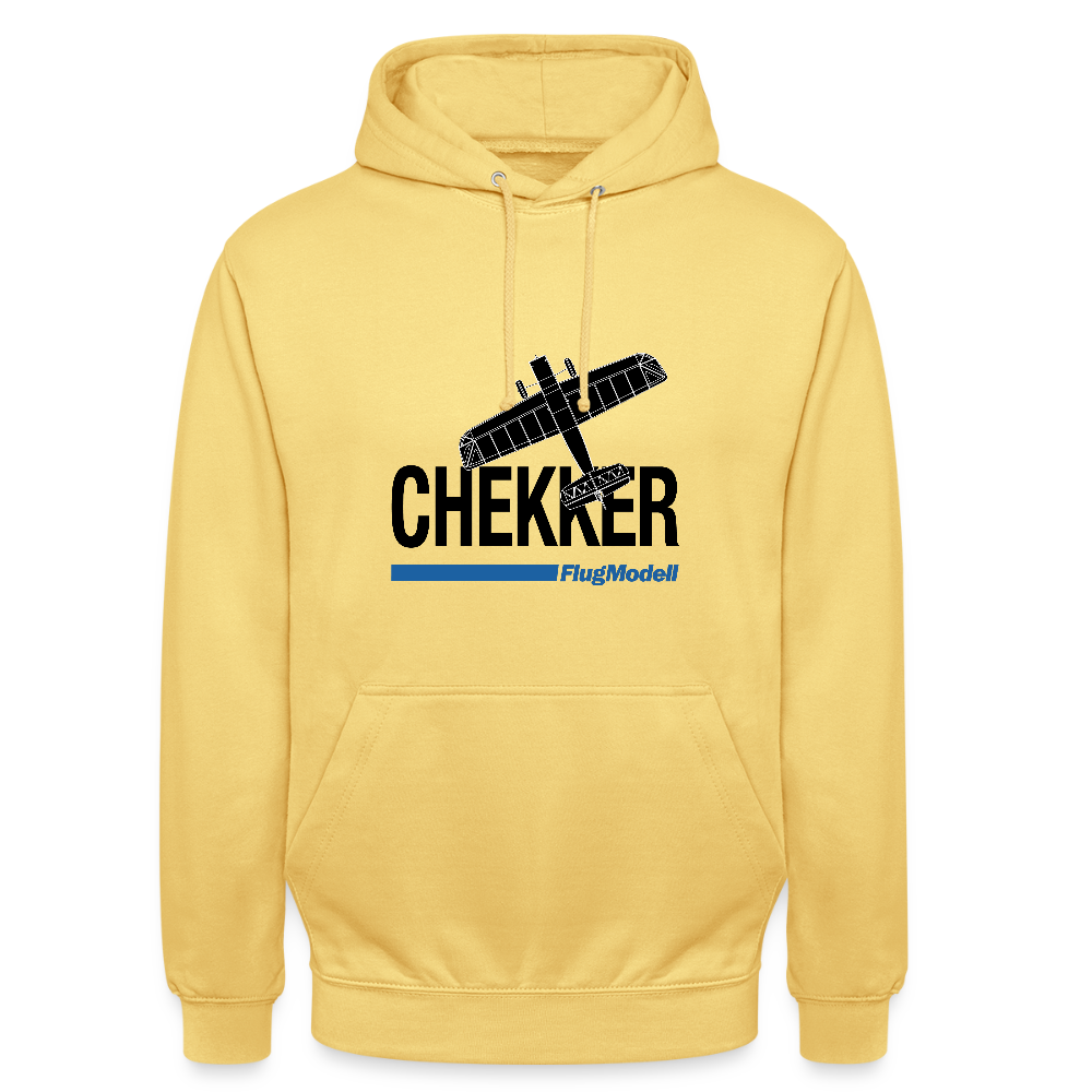 Hoodie Chekker hell - Zitronengelb
