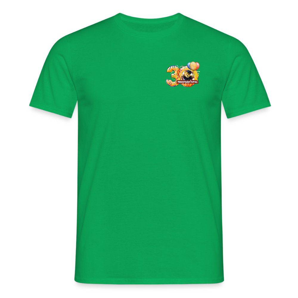 Unisex-T-Shirt 30 Jahre TEDDYBÄR TOTAL klein - Kelly Green