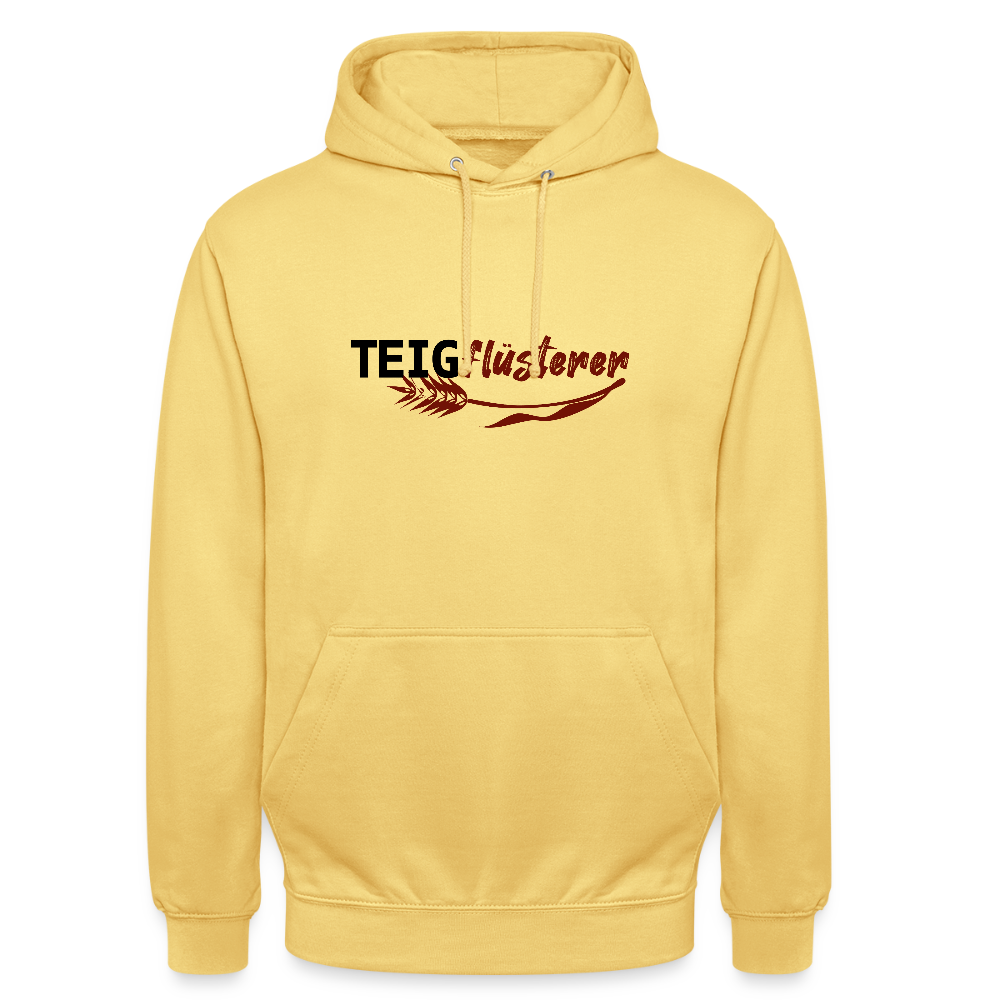 BROTHoodie Unisex TEIGFlüsterer - Zitronengelb