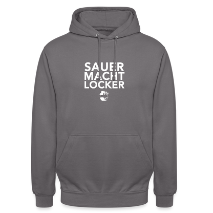 BROTHoodie Sauer macht locker dunkel - Mittelgrau
