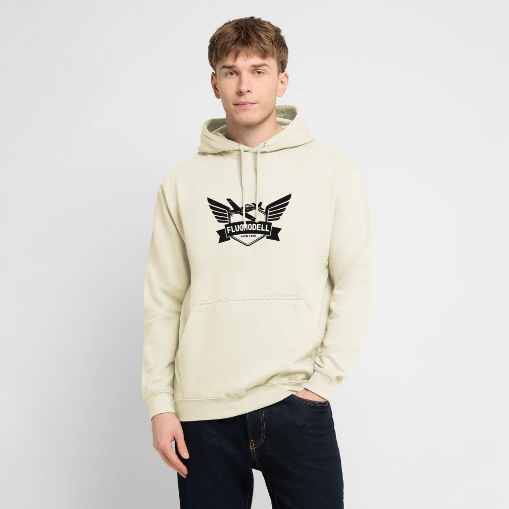 Hoodie FlugModell retro hell - Vanille-Milchshake