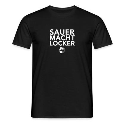BROTShirt Sauer macht locker dunkel - Schwarz