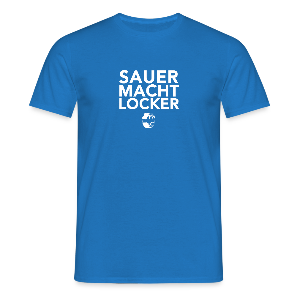 BROTShirt Sauer macht locker dunkel - Royalblau