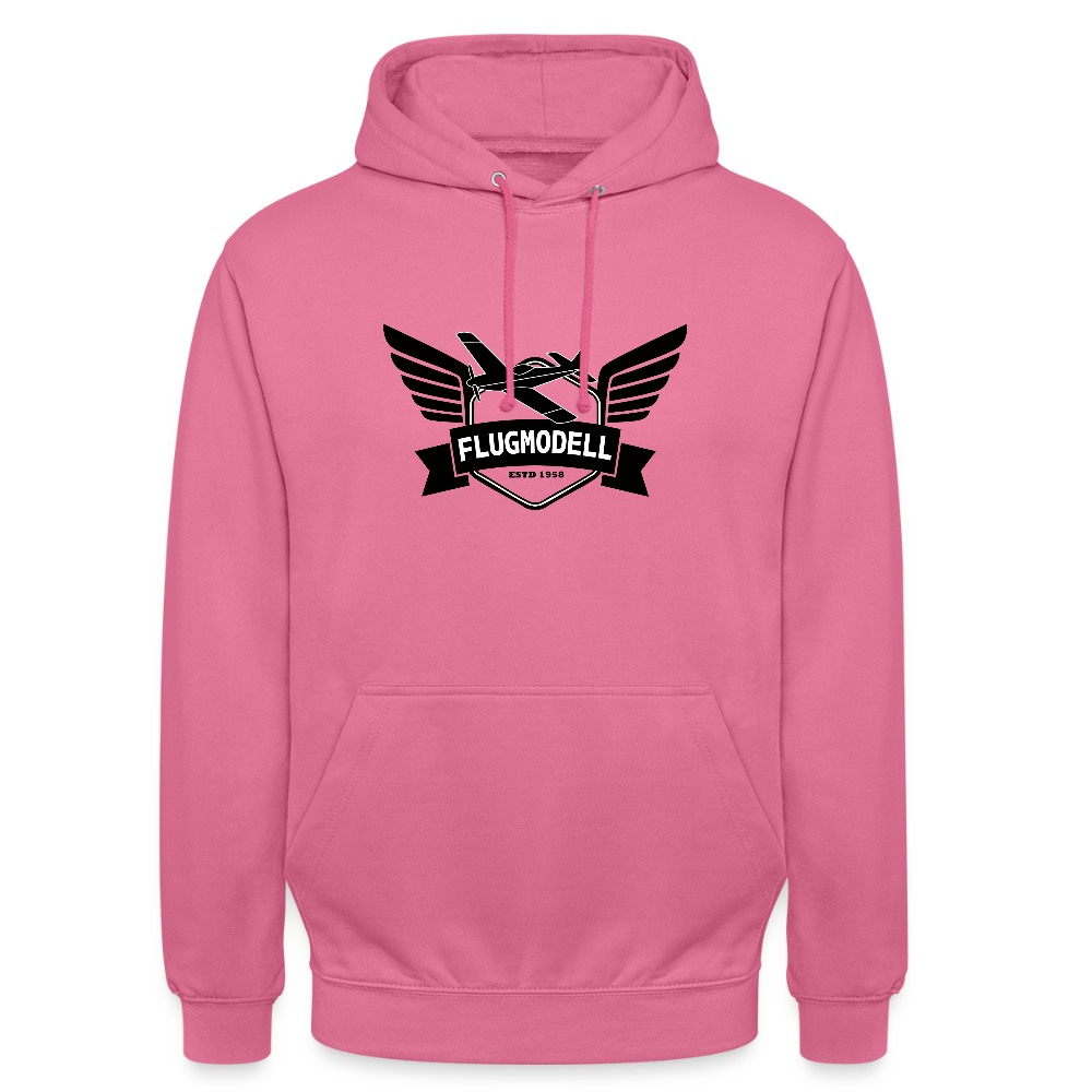 Hoodie FlugModell retro hell - Pink