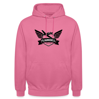 Hoodie FlugModell retro hell - Pink