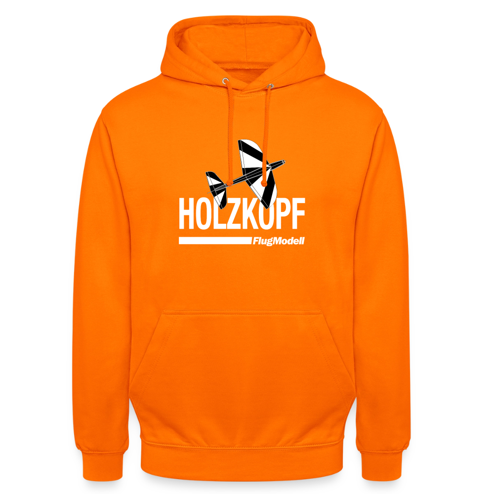 Hoodie Holzkopf dunkel - Orange