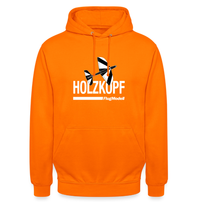 Hoodie Holzkopf dunkel - Orange