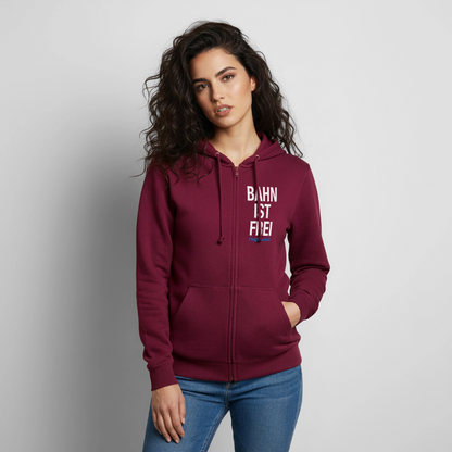 Hoodiejacke Bahn ist frei - Bordeaux
